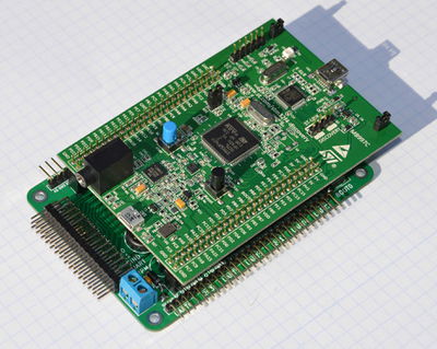 Stm32f4discovery with daughterboard.jpg