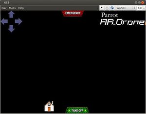 GCS for Paparazzi Parrot AR.Drone 2.0